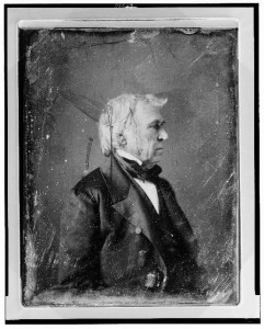 Zachary Taylor, half-length portrait, head in profile to the right (between 1844 and 1849; LOC: LC-USZ62-110067)