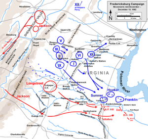 Fredericksburg_Campaign_initial_movements by Hal Jespersen