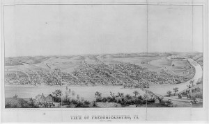 View of Fredericksburg, Va - Nov. 1862 (no date recorded on shelflist card; LOC: LC-USZ62-49914)