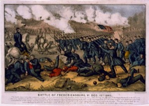 Battle of Fredericksburg, Va. Dec 13th 1862 (Currier & Ives, 1862; LOC: LC-USZC4-3365)