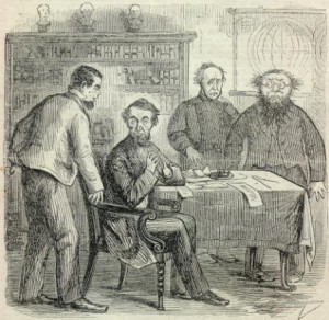 abraham-lincoln-cartoon harper's Weekly, January 3, 1863