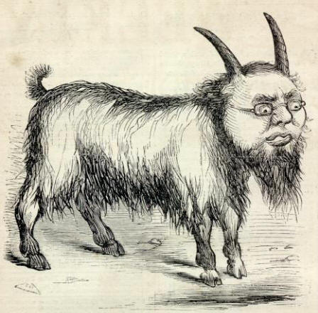 scapegoat (Harper's Weekly, July 19, 1862)