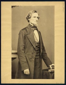 Jefferson Davis, three-quarter length portrait, facing right (between 1858 and 1860; LOC:  LC-DIG-ppmsca-23852)