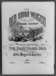 The old Union wagon ( Cincinnati : Published by J. Church. Jr., 1863; LOC: LC-USZ62-92047)