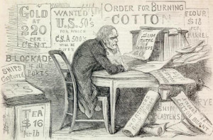 rebel-cartoon (Harper's Weekly 9-6-1862; http://www.sonofthesouth.net/leefoundation/civil-war/1862/september/rebel-cartoon.htm)