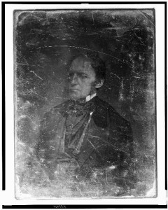 William Hickling Prescott, half-length portrait, three-quarters to the left (between 1848 and 1850; LOC: LC-USZ62-110154)