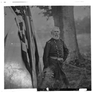 The Peninsula, Virginia. Gen. Edwin V. Sumner in the field (1862;  LC-DIG-cwpb-01556)