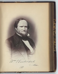 William Barksdale, Representative from Mississippi, Thirty-fifth Congress, half-length portrait (by Julian Vannerson, 1859; LOC: LC-DIG-ppmsca-26720)