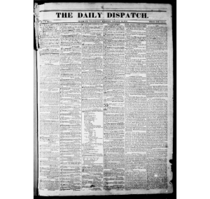 Daily Dispatch January 14, 1852