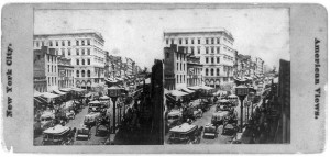 Broadway near Grand St., New York City (ca. 1870; LOC:  LC-USZ62-95636)