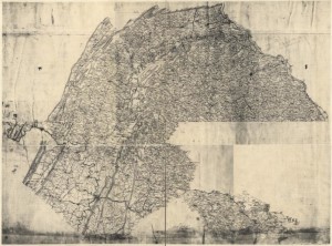 Map of parts of Pennsylvania, Maryland, and Virginia covering areas from Harrisburg to Leesburg, and from Hancock to Baltimore, 1863; LOC: g3820 cwh00156 http://hdl.loc.gov/loc.gmd/g3820.cwh00156)