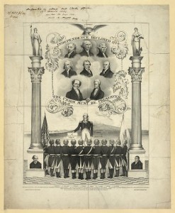 Independence declared 1776. The Union must be preserved (by Thomas Moore,  [Boston : Joseph A. Arnold], c1839; LOC:  LC-DIG-pga-02221)