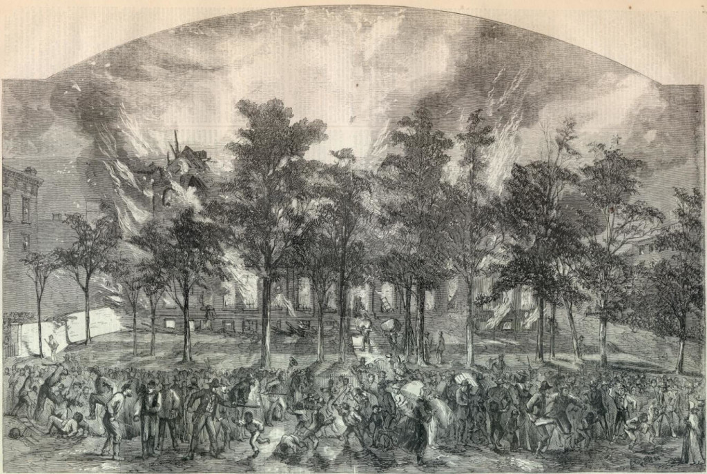 new-york-draft-riot Harper's Weekly August 1, 1863