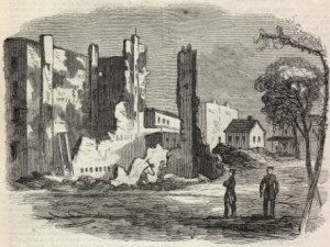 ruins harper's Weekly August 1, 1863