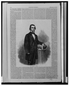 Hon. William L. Yancey (Illus. in: Harper's weekly, v. 4, no. 194 (1860 Sept. 15), p. 580; LOC: LC-USZ62-127613)