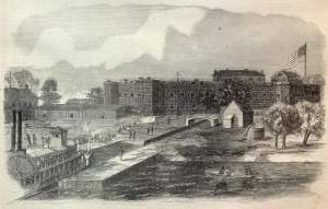 fort-delaware (Harper's Weekly, June 27, 1863)