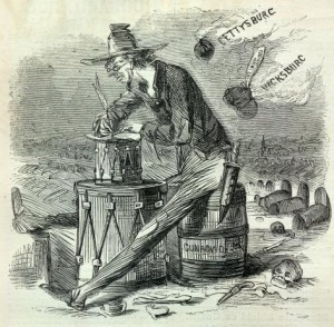 peace-cartoon (Harper's Weekly, July 25, 1863)