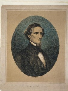 Jefferson Davis, half-length portrait, facing right] (between 1850 and 1870; LOC: LC-USZC4-11370)