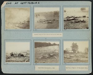 Federal dead on the field of battle of first day (1863; LOC:  LC-DIG-ppmsca-31298)