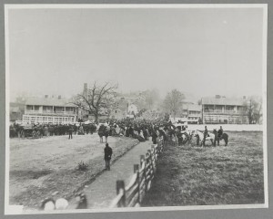 Gettysburg, Pa. (day of Lincoln's address) (photographed 1863 November 19, printed between 1880 and 1889; LOC:  LC-DIG-ppmsca-32849)