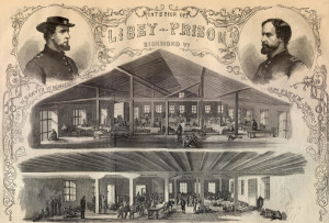 Libby interior (Harper's Weekly 10-17-1863)
