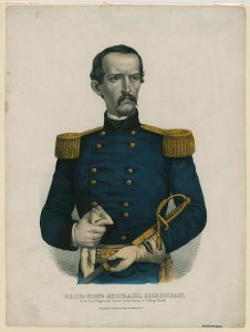 Brig.-Genl. Michael Corcoran - of the Irish Brigade late colonel of the gallant N.Y. "Sixty Ninth" (: Published by Currier & Ives, 152 Nassau St., [186-]; LOC: LC-DIG-ppmsca-08409)