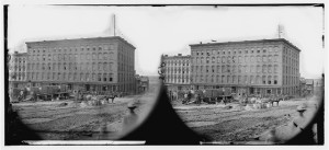 Richmond, Virginia. Spotswood hotel. (Main Street) (by Alexander Gardner, April 1865; LOC:  LC-DIG-cwpb-00458)