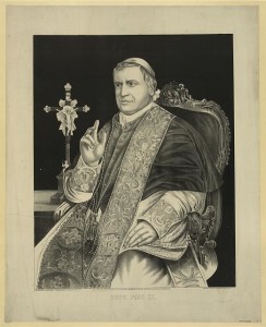 Pope Pius IX (Printed by J.F. Smart & Kahlmann,c1872; LOC:  LC-DIG-pga-03307)