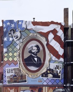 Frederick Douglass Mural        in Washington, D.C. by G. Byron Peck. (LOC: LC-DIG-highsm-13251)