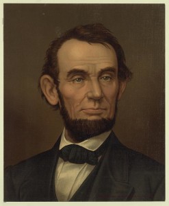 [Abraham Lincoln] ([Cincinnati : Strobridge & Co.,] c1877 Oct. 12.; LOC: LC-DIG-ppmsca-19241)