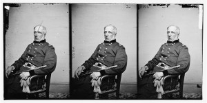 Portrait of Brig. Gen. James S. Wadsworth, officer of the Federal Army (between 1860 and 1864; LOC: LC-DIG-cwpb-04579)
