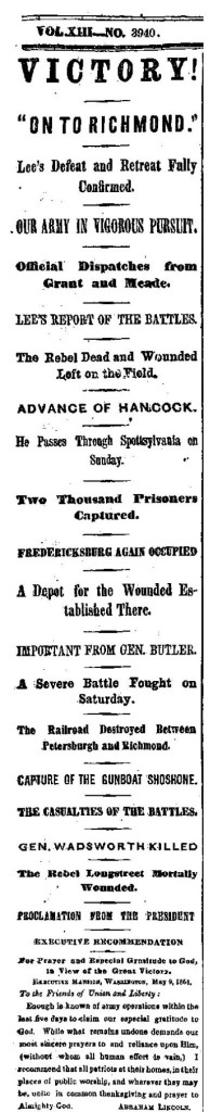 NY Times 5-10-1864