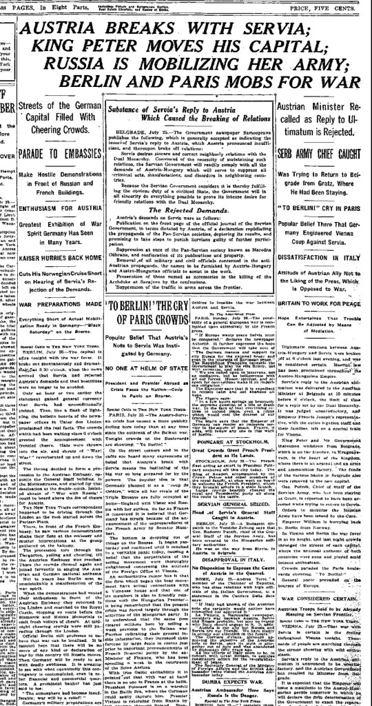 NYT 7-26-1914