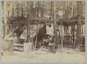 A camp in front of Petersburg, Va. August, 1864 ( photographed 1864, [printed between 1880 and 1889]; LOC: LC-DIG-ppmsca-33099)