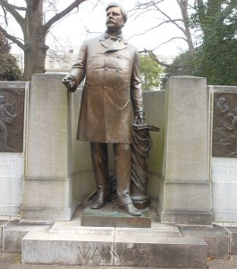 Governor Zebulon Vance Statue in Raleigh, North Carolina