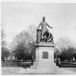 Emancipation statue, Washington, D.C. (Emancipation statue, Washington, D.C.; LOC: LC-DIG-det-4a05594)