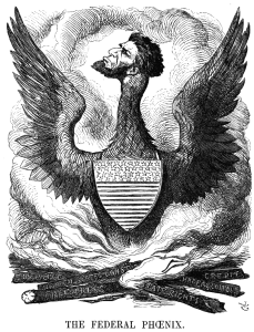 The Federal Phoenix (London Punch 12-3-1864 (http://www.gutenberg.org/files/38056/38056-h/38056-h.htm#n162)