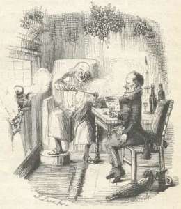 Scrooge and Cratchit