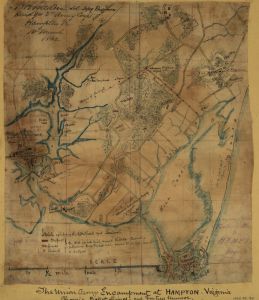 Fort Monroe and Hampton March 1862