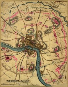 Richmond Defenses 1864 (by Robert Knox Sneden; LOC: http://www.loc.gov/item/gvhs01.vhs00236/)