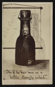 "As if he had been in a bottle strongly corked" (Filed Dec. 19, 1865 by William H. Tevis, proprietor; LOC: LC-DIG-ppmsca-34863)