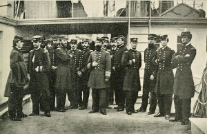 800px-DavidDixonPorter&Staff (The Photographic History of The Civil War in Ten Volumes: Volume Six, The Navies   . The Review of Reviews Co., New York. 1911. p. 257.)