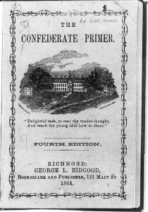 [Title page of The Confederate Primer (4th ed., Richmond, 1864) with illus. of William & Mary College (?)] (1864; LOC:  LC-USZ62-60428)