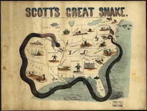 Anaconda 1861 (LOC: http://www.loc.gov/item/99447020/; Library of Congress, Geography and Map Division)
