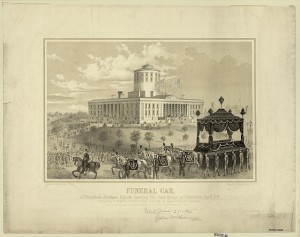 Funeral obsequies of the late Pres't A. Lincoln, Columbus, O., April 29, 1865 ([Cin.] : Middleton, Strobridge & Col., Lith, Cin., c1865.; LOC: LC-DIG-ppmsca-23853)