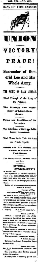 NY Times 4-10-1865