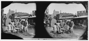 Richmond, Virginia. Group of Negroes ("Freedmen") by canal (1865; LOC: http://www.loc.gov/item/cwp2003005762/PP/)