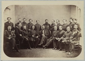 Lieut. General W. T. Sherman and staff  (May 1865; LOC: LC-DIG-ppmsca-34053)