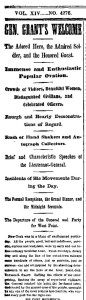 Grant in Gotham NY Times 6-8-1865