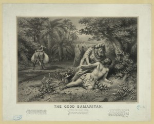 The good samaritan (c1880; LOC: http://www.loc.gov/item/2003671500/)